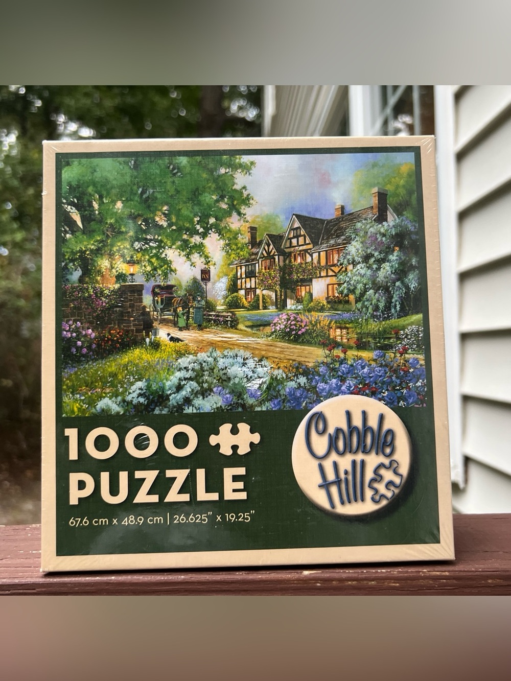 Cobble Hill 1000 Piece Puzzle Old Coach Inn Douglas Laird Age 12+,Game-night|USA